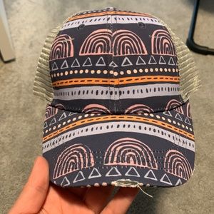 Latched mama trucker hat